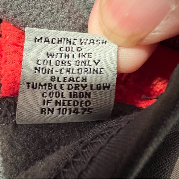 OHIO STATE varsity authentic apparel long sleeve grey zip up shirt size M - Picture 3 of 9